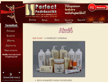 Tablet Screenshot of perfectfodraszcikk.hu